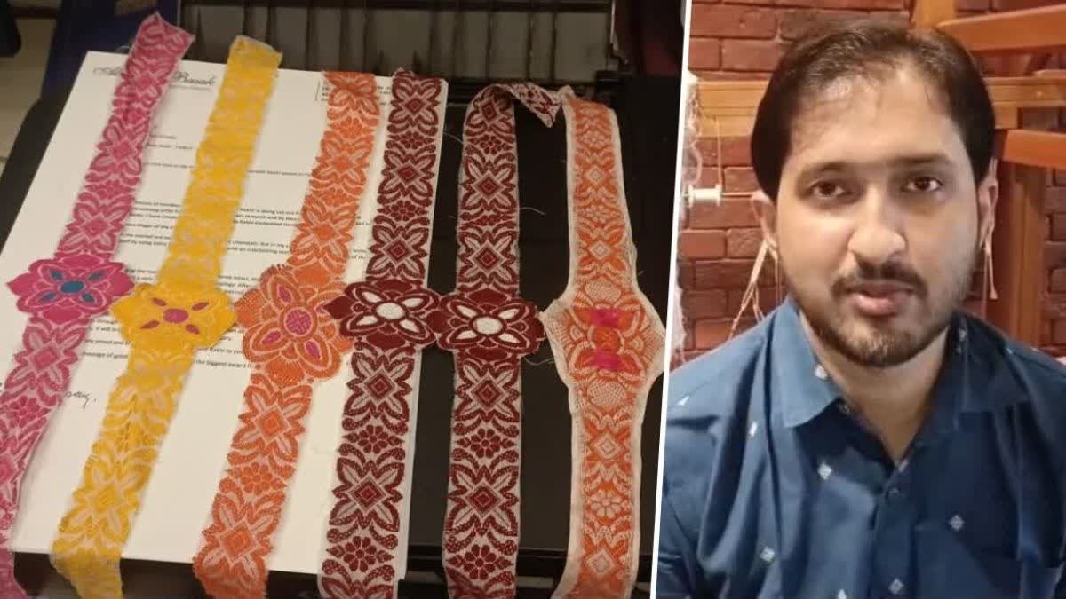 The unique effort of weaver artist Abhinav Basak