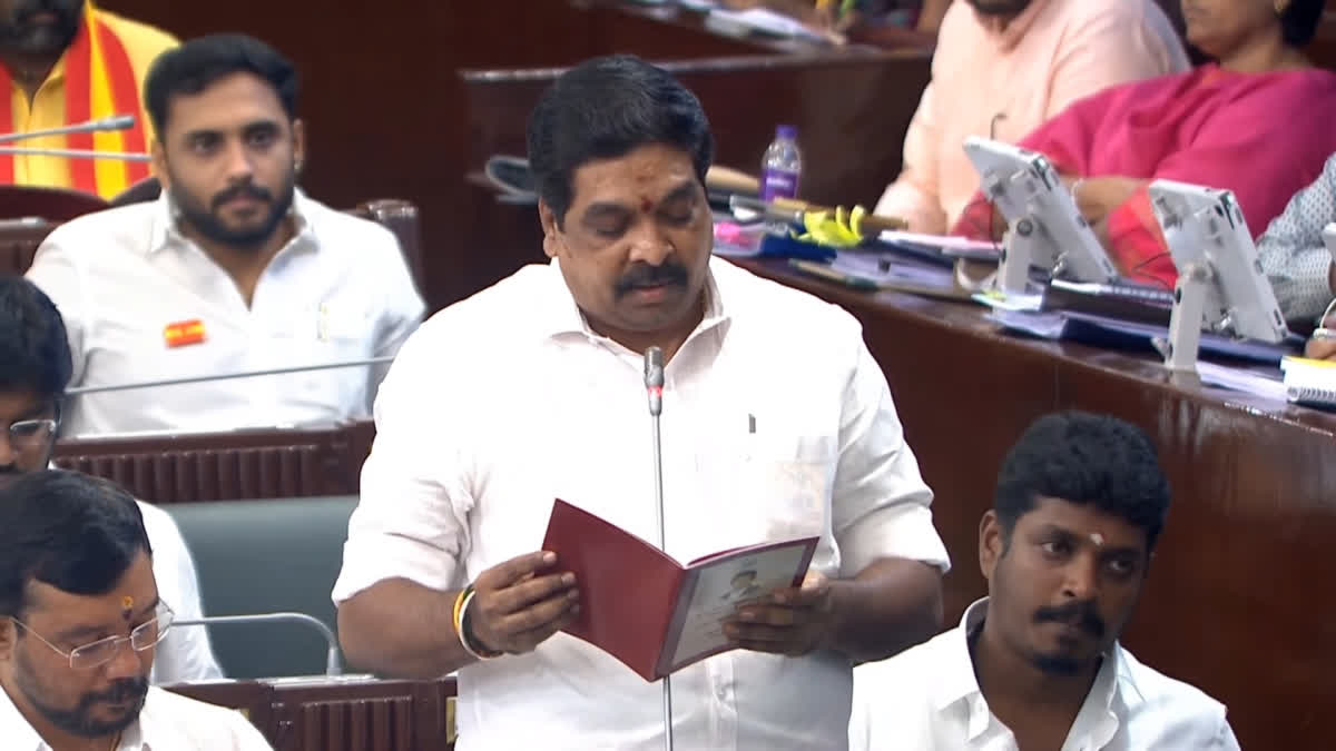 வீட்டு வசதி மற்றும் நகர்ப்புற வளர்ச்சி துறை அமைச்சர் ப.ராஜ்குமார்
