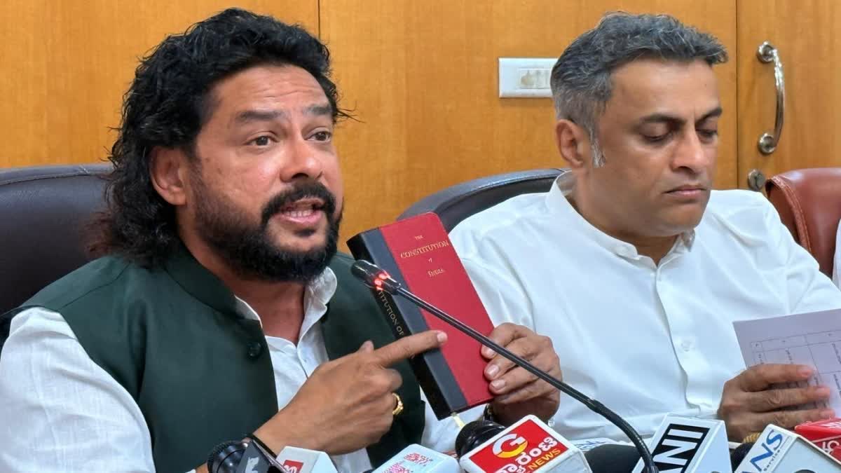 karnataka minister b nagendra resigns from cabinet