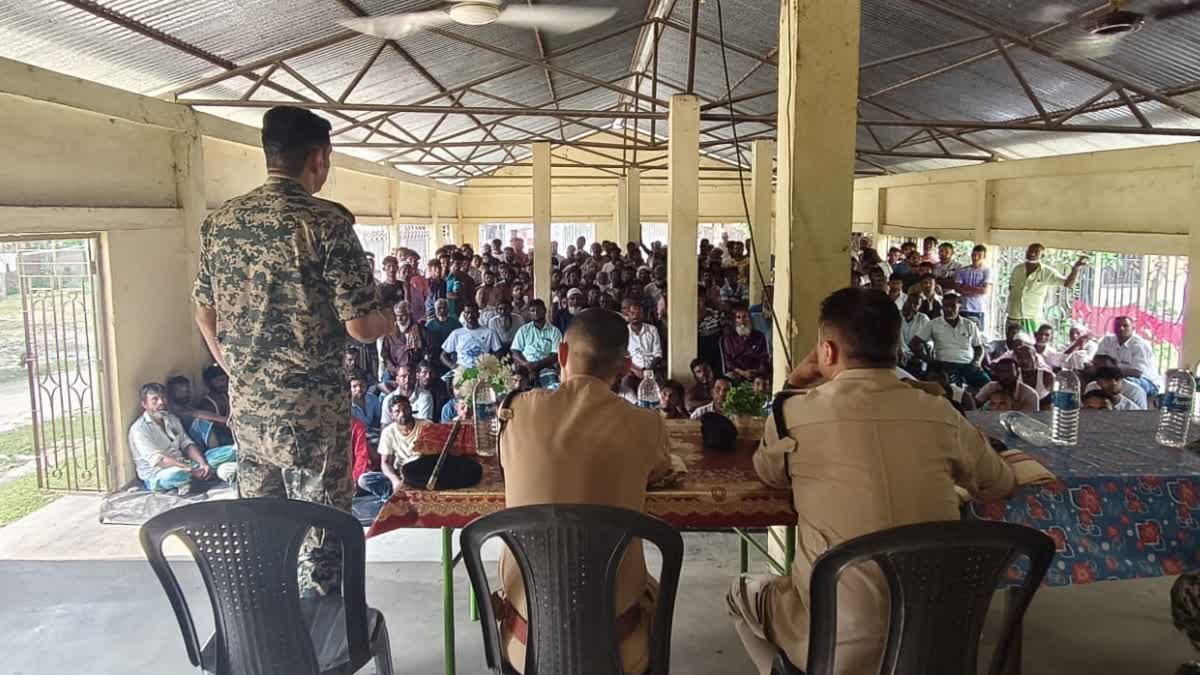 SSB official reviews security along India Bhutan border