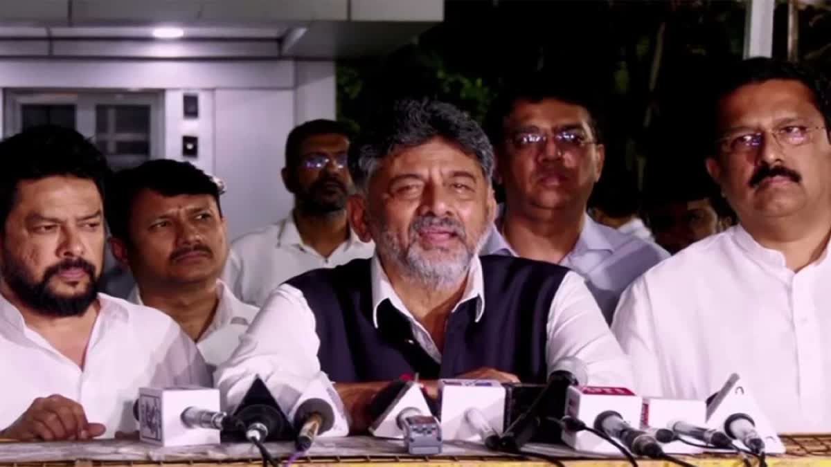 BENGALURU  CM DK SHIVAKUMAR  MINISTER NAGENDRA  ನಾಗೇಂದ್ರ ರಾಜೀನಾಮೆ