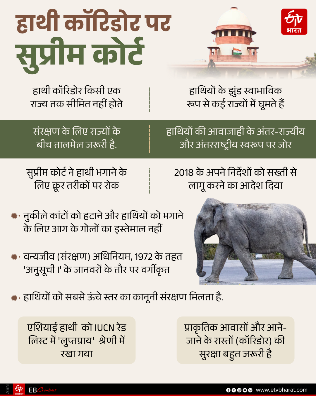ELEPHANT CORRIDORS