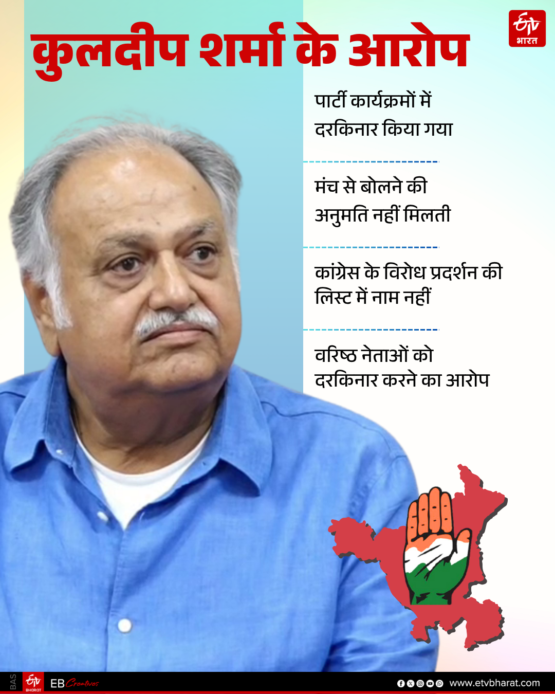 DISPUTE IN HARYANA CONGRESS