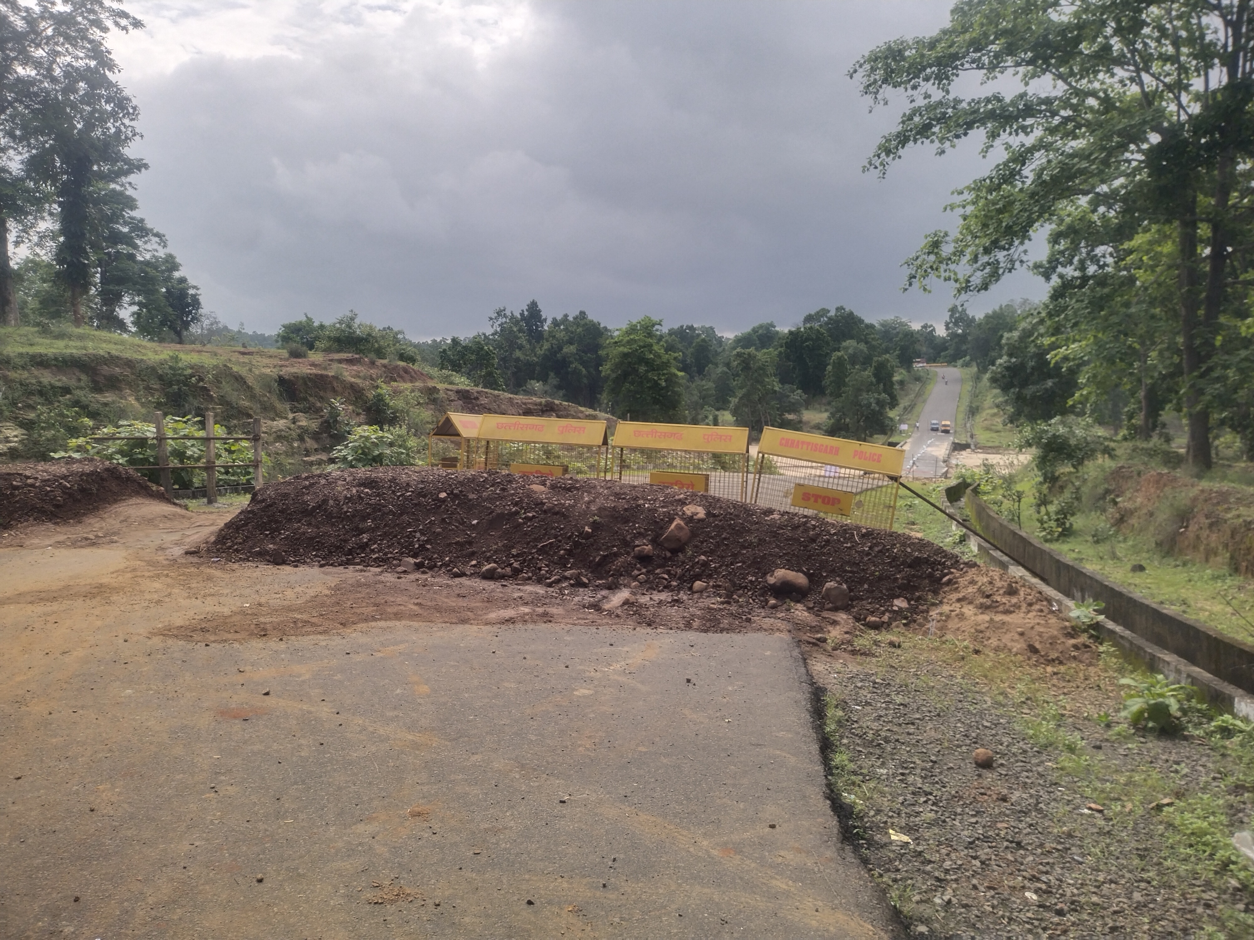 Gohdari River bridge collapsed