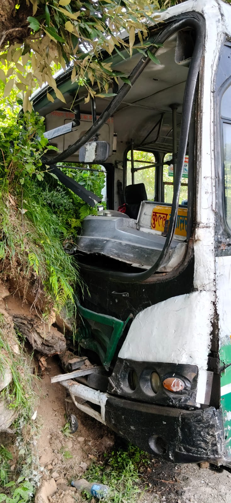 HRTC bus accident in Himachal