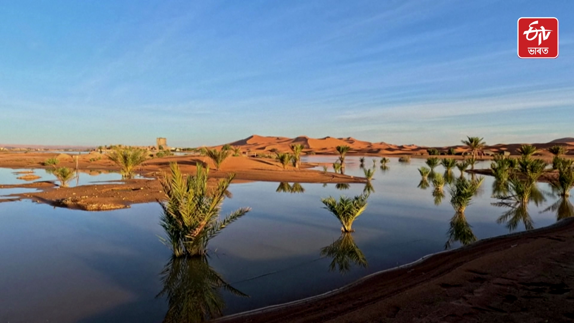 Rare Sahara Floods
