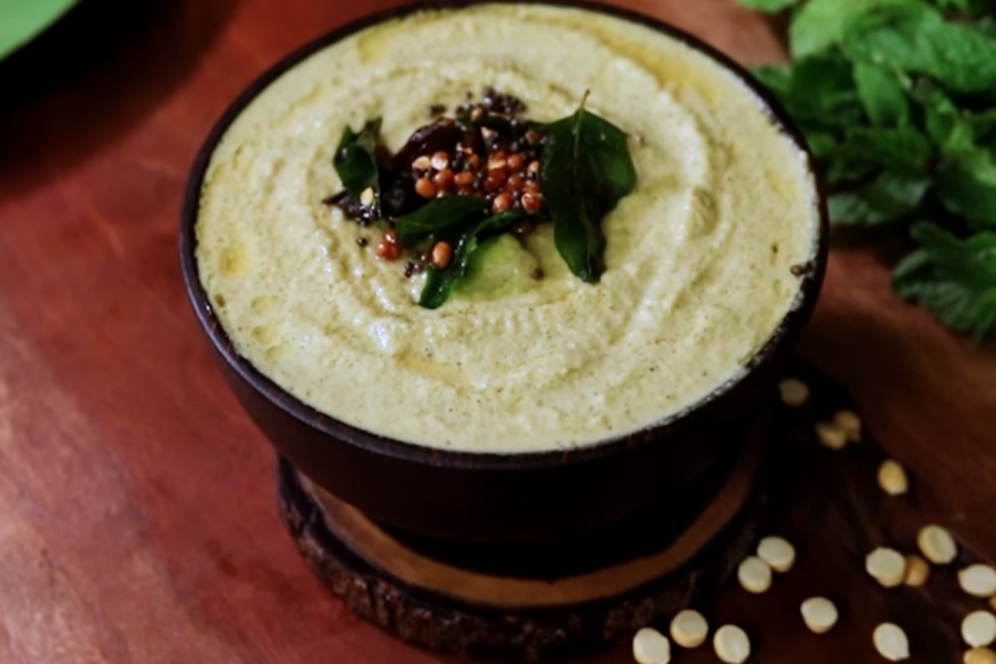 Pudina Kobbari Chutney