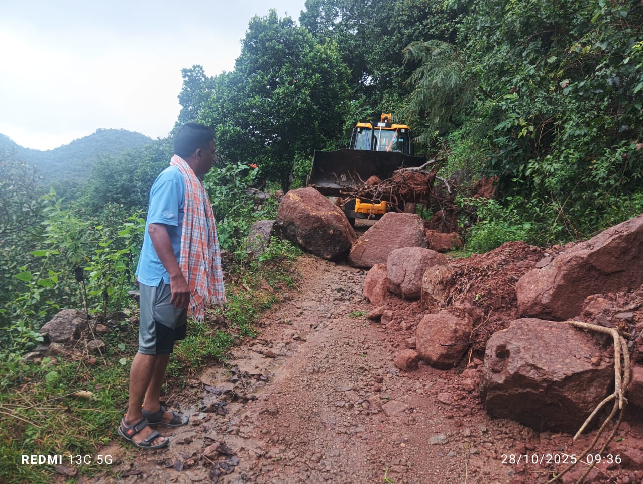 LANDSLIDE IN GAJAPATI DISTRICT