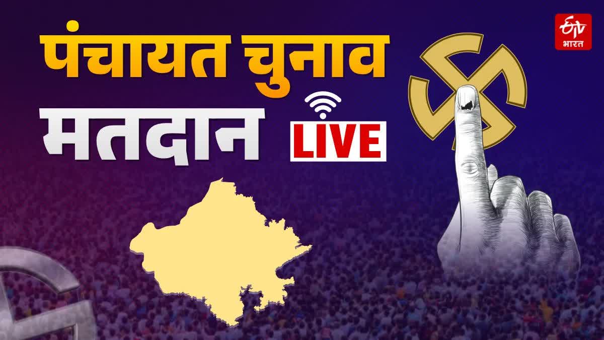 Rajasthan Panchayat Election 2026 : 22 जिलों में जिला परिषद और पंचायत समिति सदस्य पदों के लिए मतदान शुरू