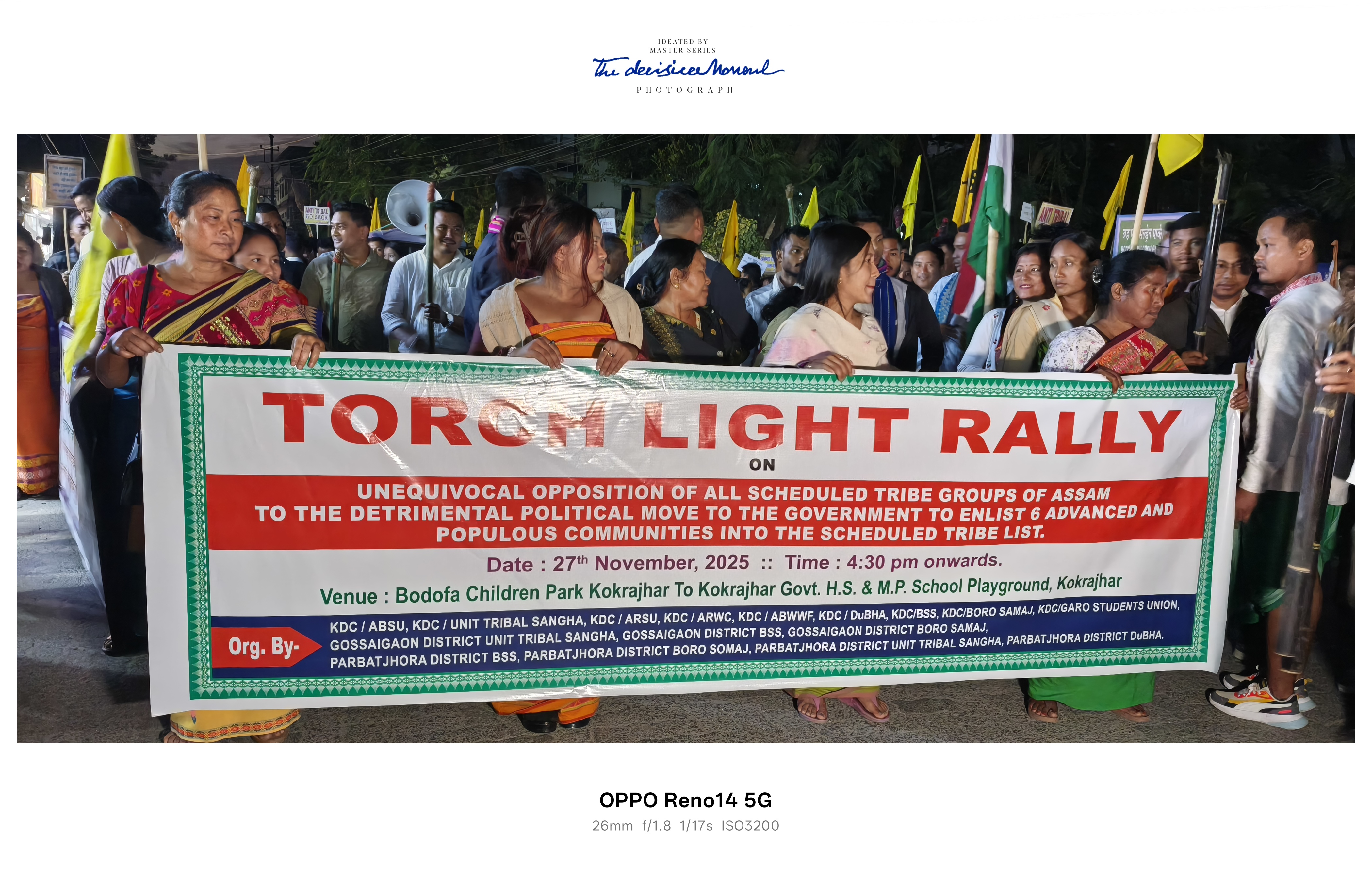 ABSU urged govt Six communities of Assam should not be granted the status of scheduled tribes