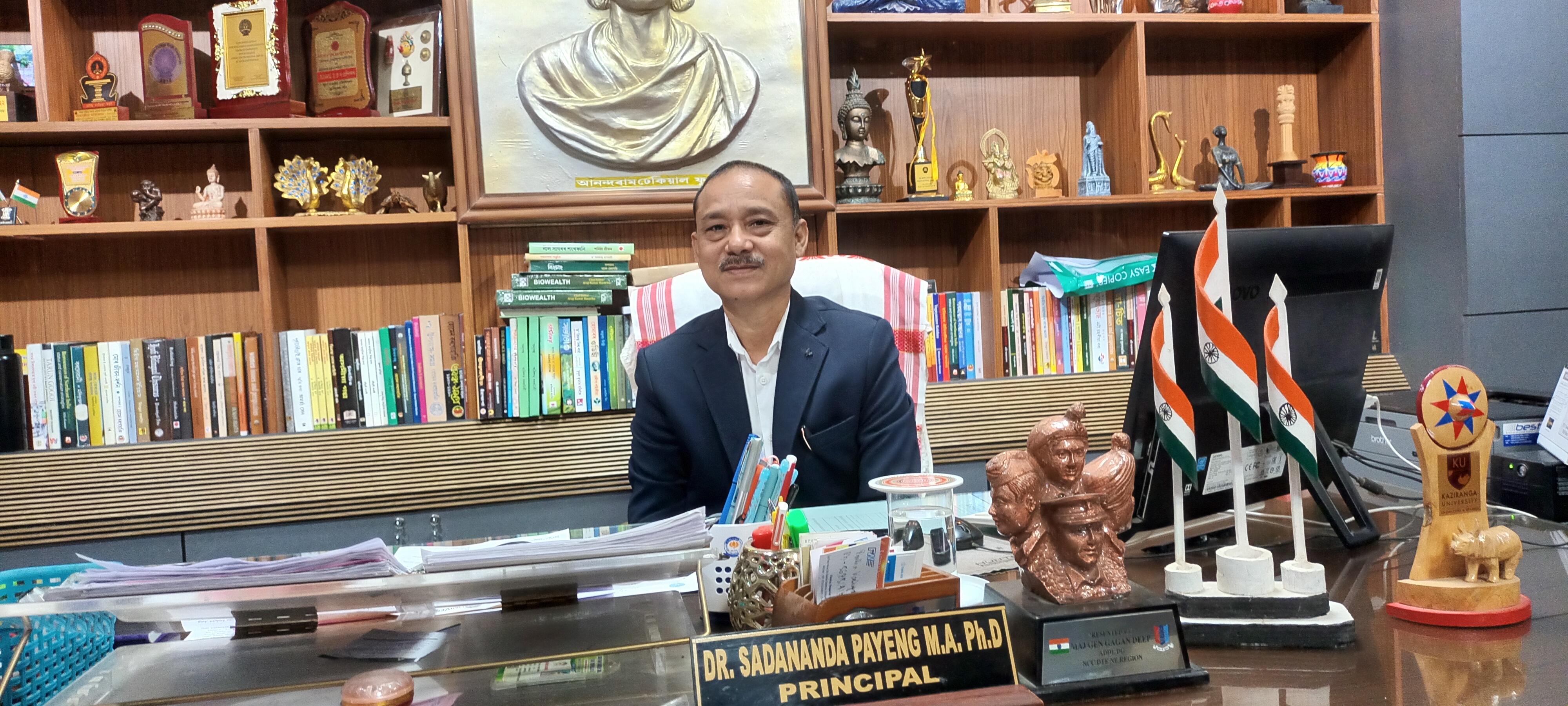 A weaver from Majuli won the national award for traditional attire 'Mirijim' of Mishing community