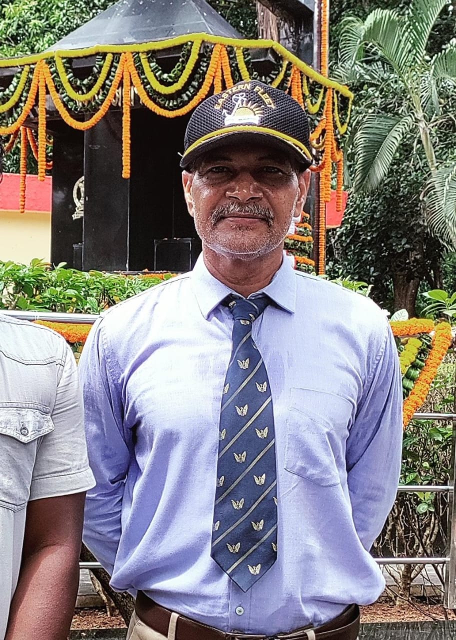 Ex-Naval officer Saroj Pradhan
