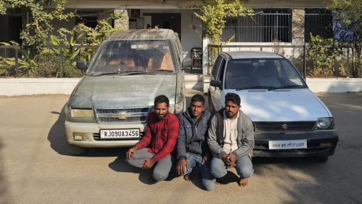 कार चोरी करने वाले गिरफ्तार