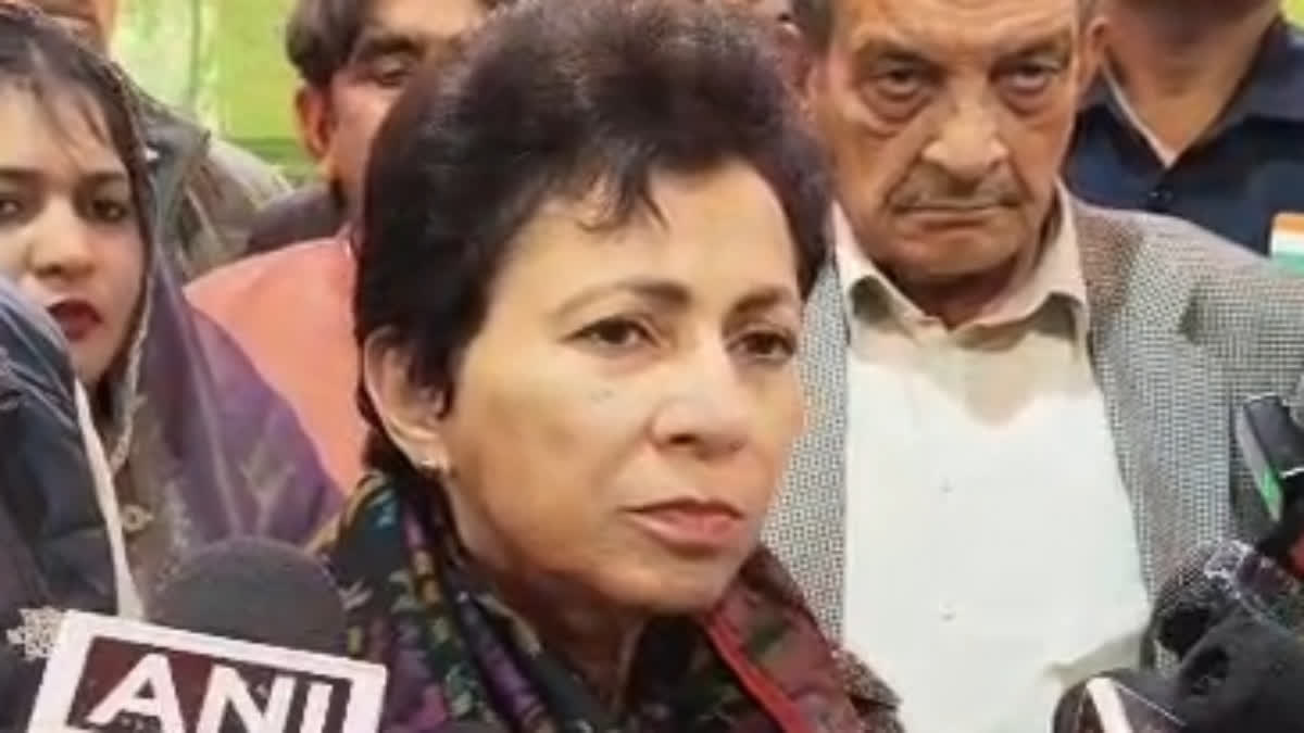 भिवानी में कांग्रेस सांसद कुमारी शैलजा