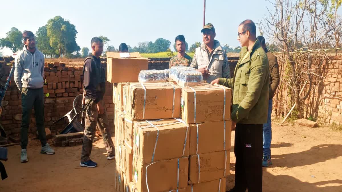 Illegal cough syrup recovered from abandoned house in Chatra