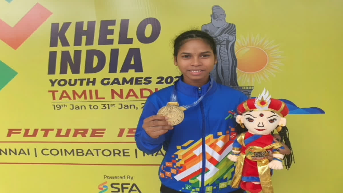 Gajapati district  Jyotsna Sabar Pradhan Mantri Rashtriya Bal Puraskar international weightlifting