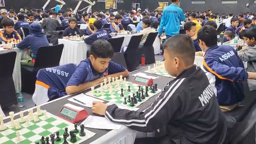 14th National School Rating Chess Competition began in Guwahati