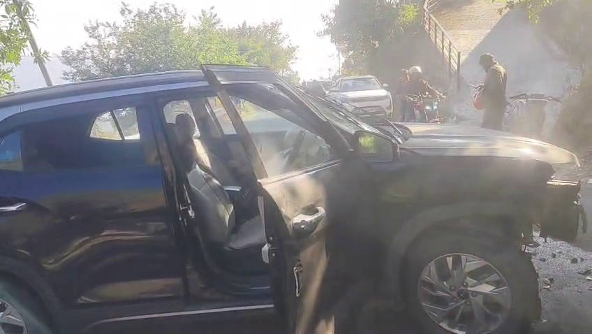 Nainital Car Collison