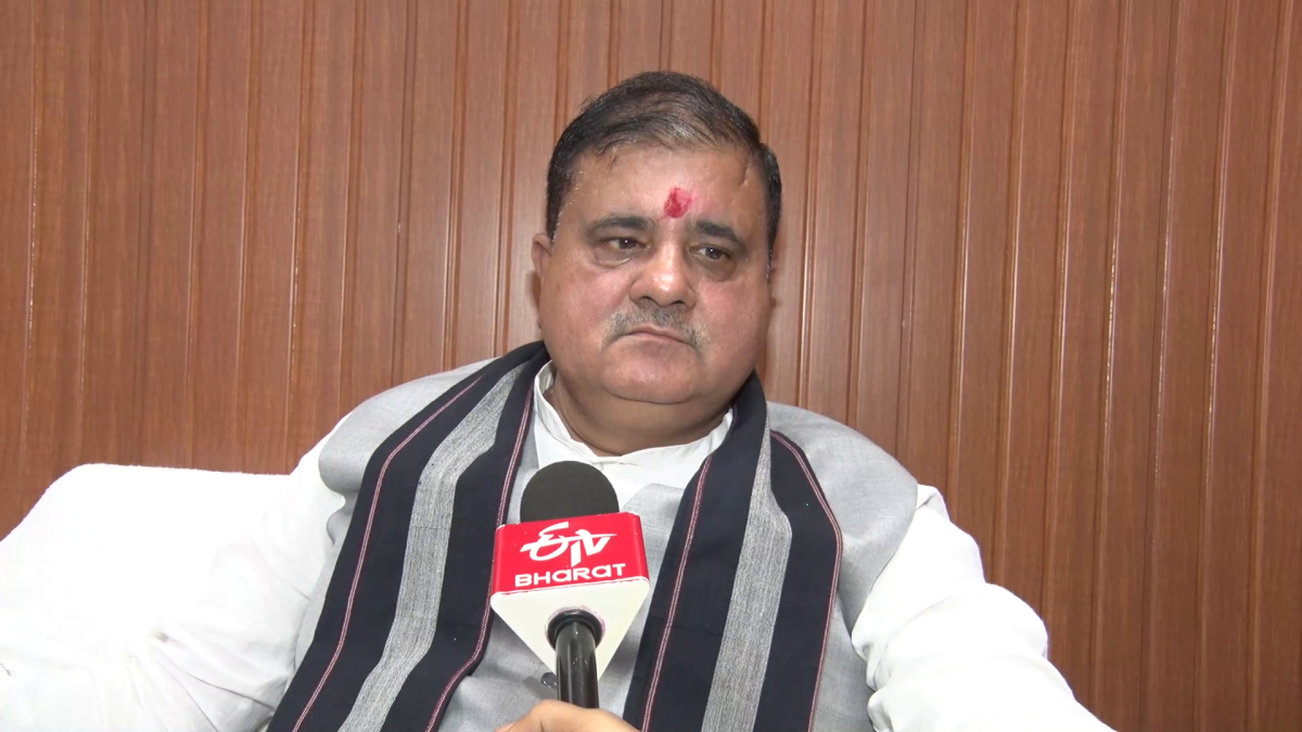 BJP state president Mahendra Bhatt