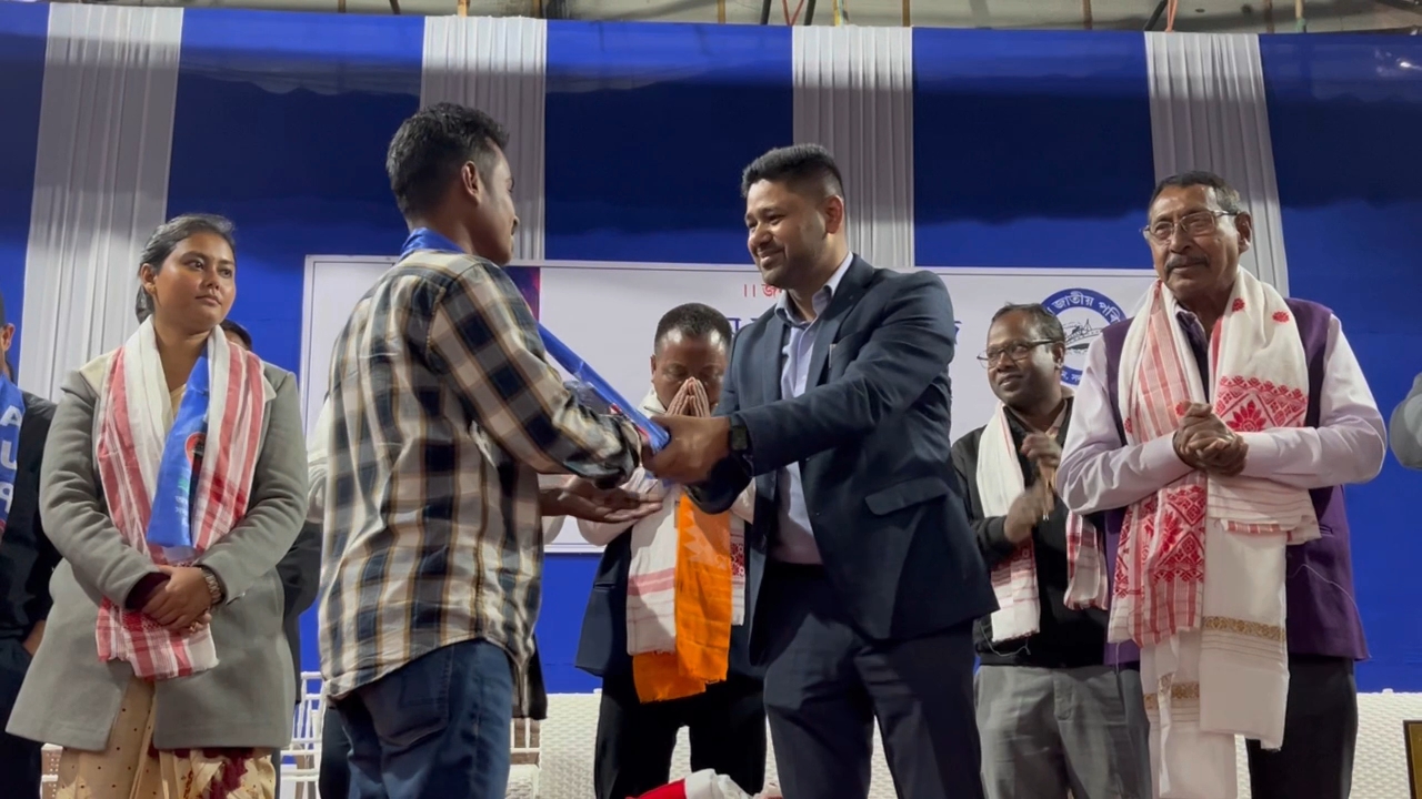 Rajen Gohain called the Assam CM the world's best political mafia leader in Moran