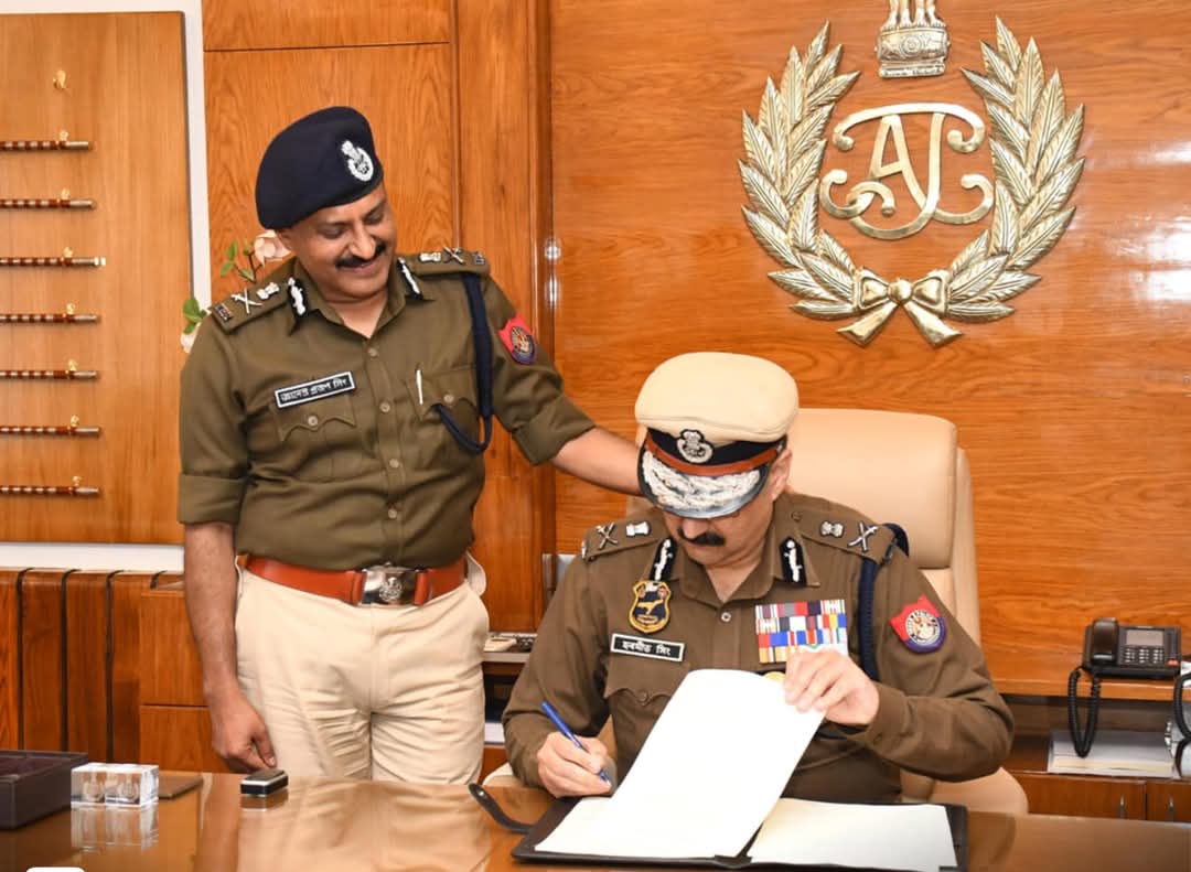 Harmeet Singh takes over as DG in charge of Assam Police