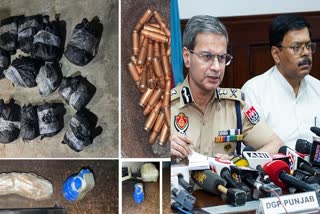 Over 42 kg of heroin and hand grenade recovered from Othian village of Amritsar