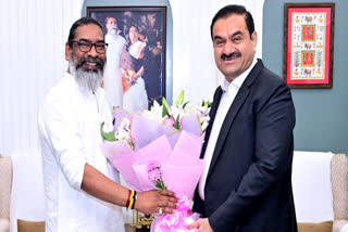 Gautam Adani met CM Hemant Soren
