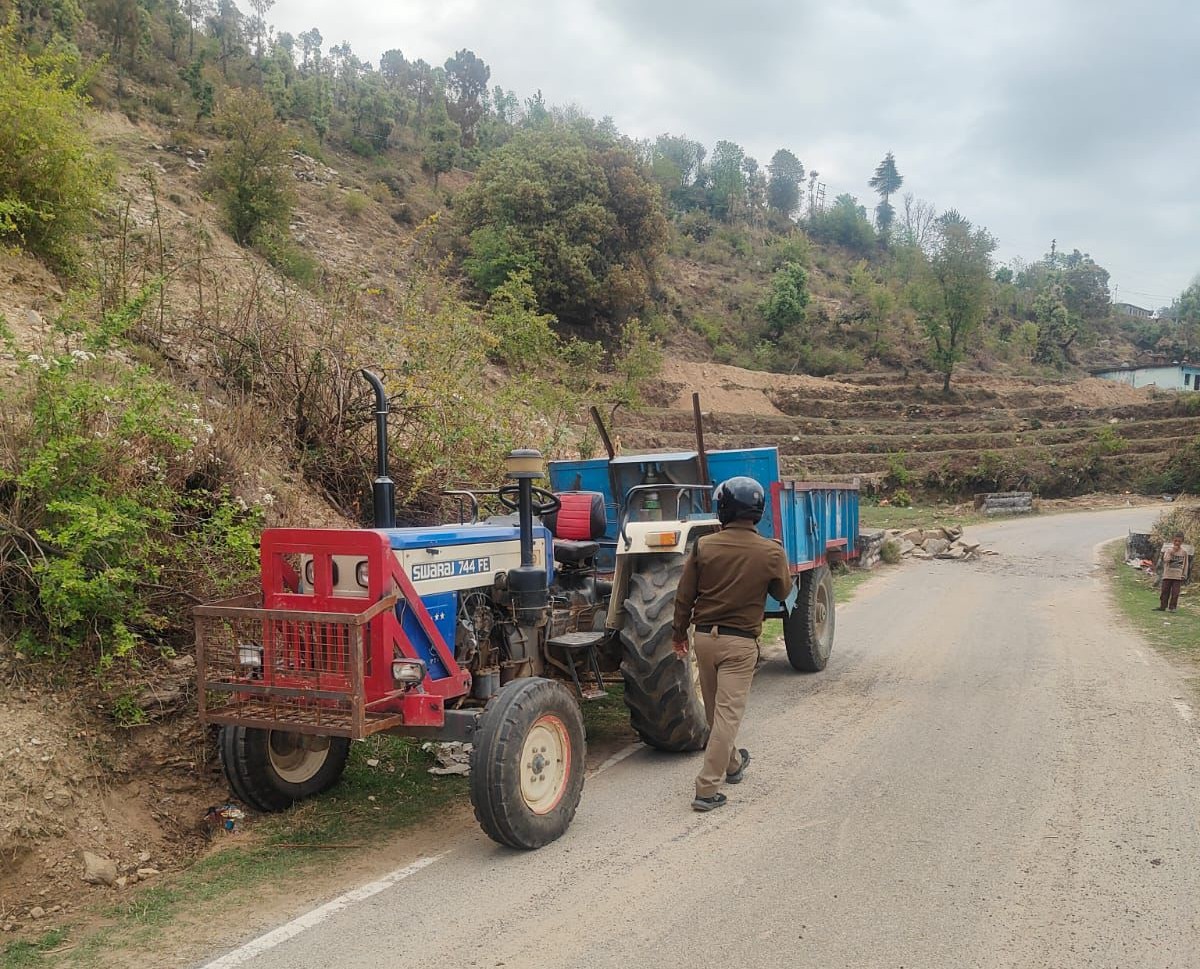 ALMORA TRACTOR TROLLEY ACCIDENT
