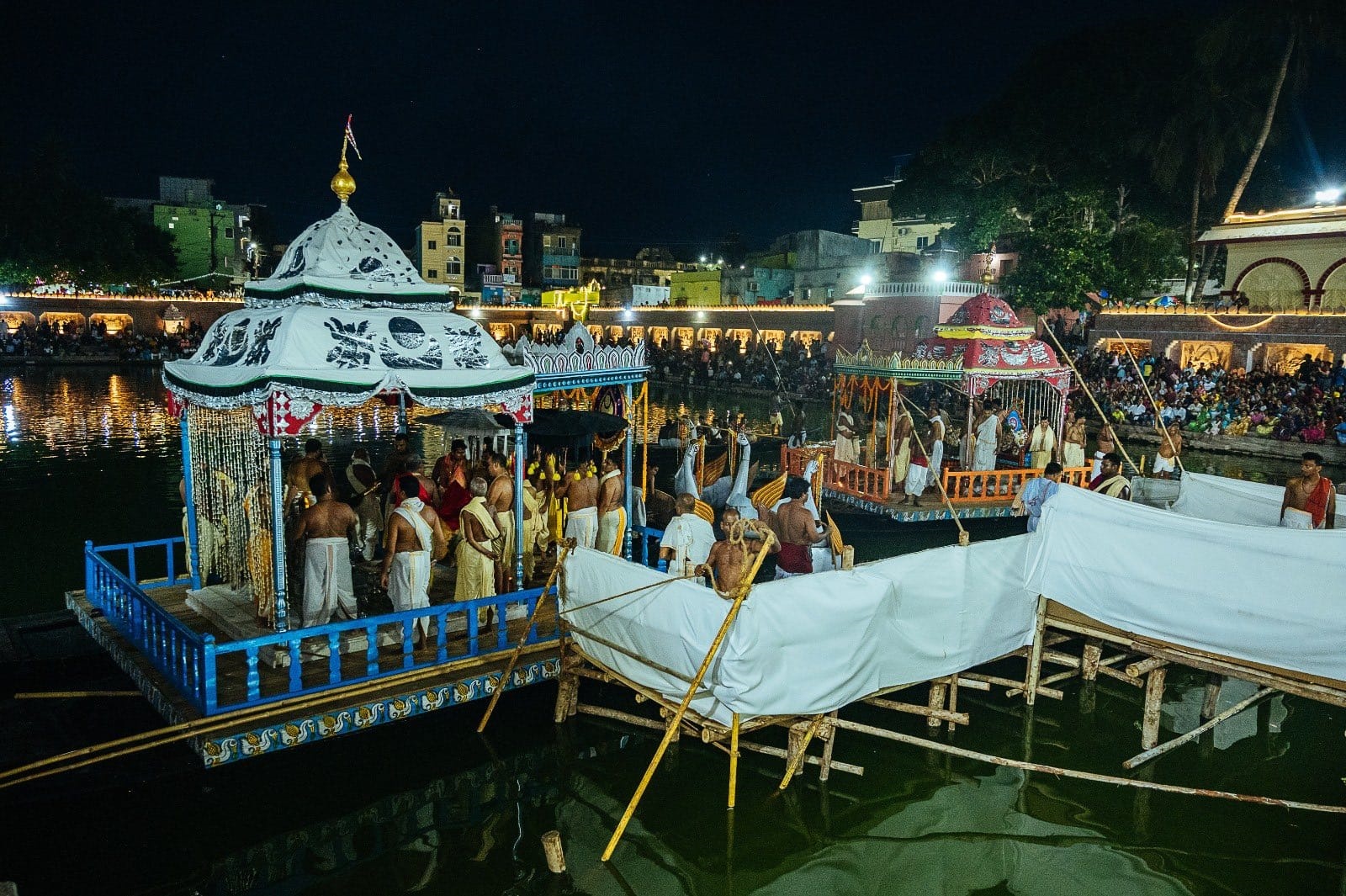 Chandan Yatra Of Lord Jagannath: When The Lords Step Out Of Temple in Puri To Indulge In Water Sports