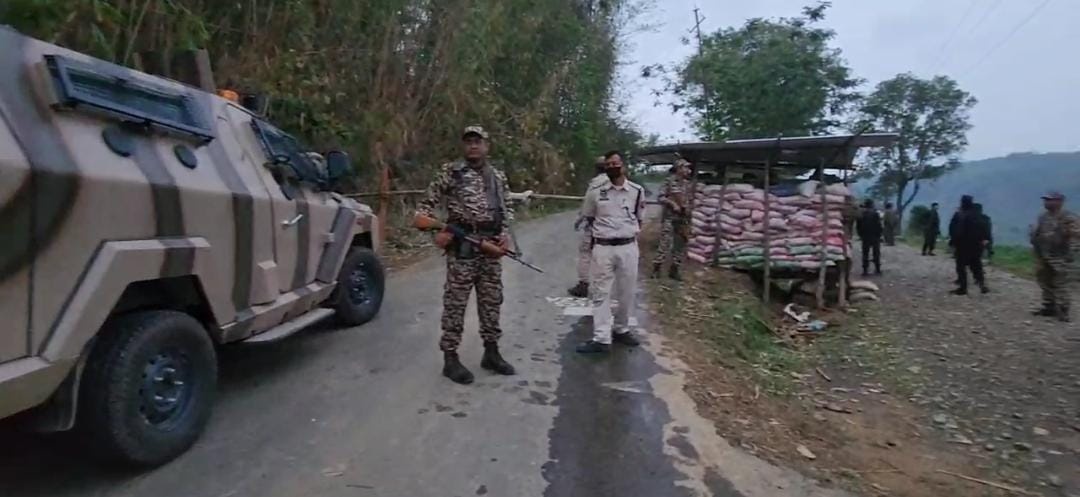 an exchange of fire with Security Forces with suspected NSCA cadres