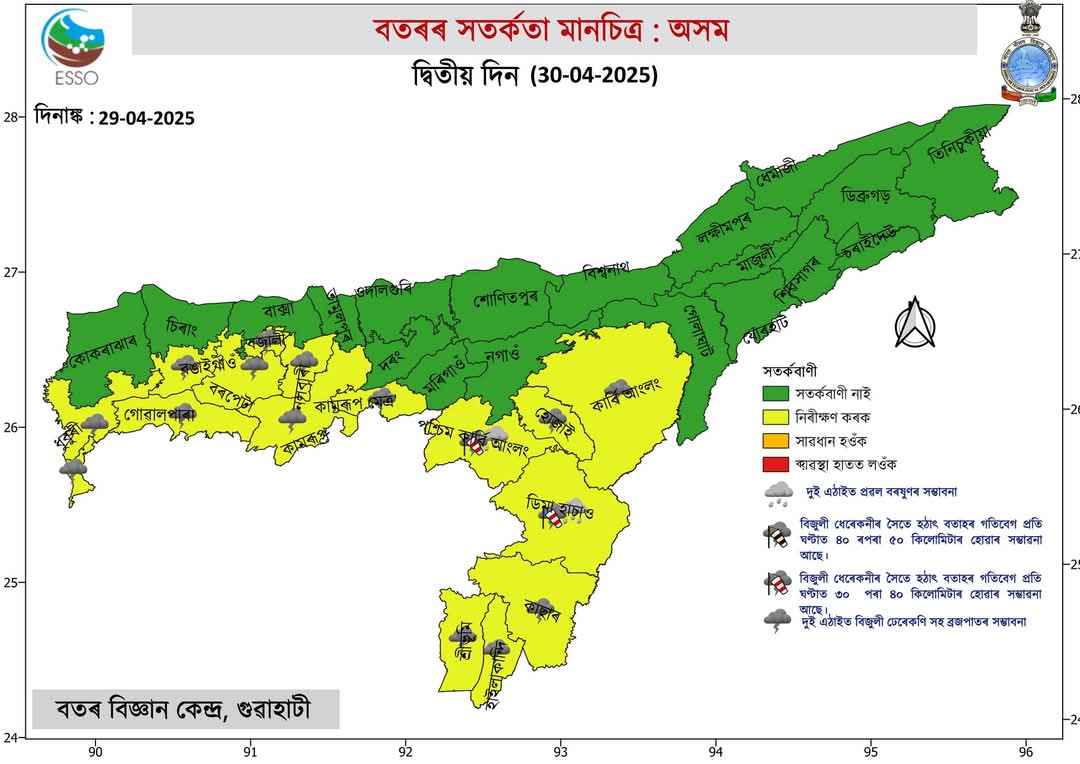 ASSAM WEATHER REPORT