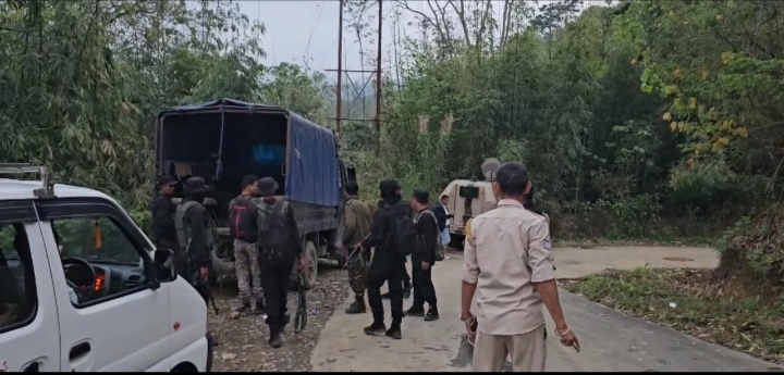 an exchange of fire with Security Forces with suspected NSCA cadres