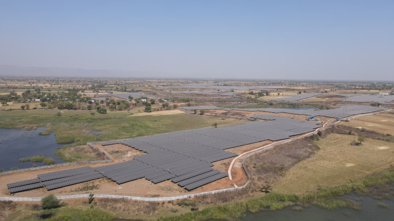 MOHAN YADAV INAUGURATE SOLAR PLANT