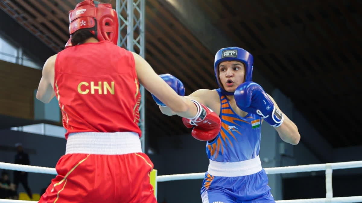 Boxing World Qualifiers: Ankushita, Nishant Seal Quarterfinal Spots, Arundhati Also Advances Arundhati Choudhary emerged triumphant in 66kg weight category match against Stephanie Pieneiro of Puerto Rico by 5:0 verdict to reach the pre-quarter-finals. While Narender Berwal (+92kg) couldn't make an impact and faced defeat with a 3:2 verdict in the Boxing World Qualifiers for Paris Olympics in Bangkok on Wednesday.