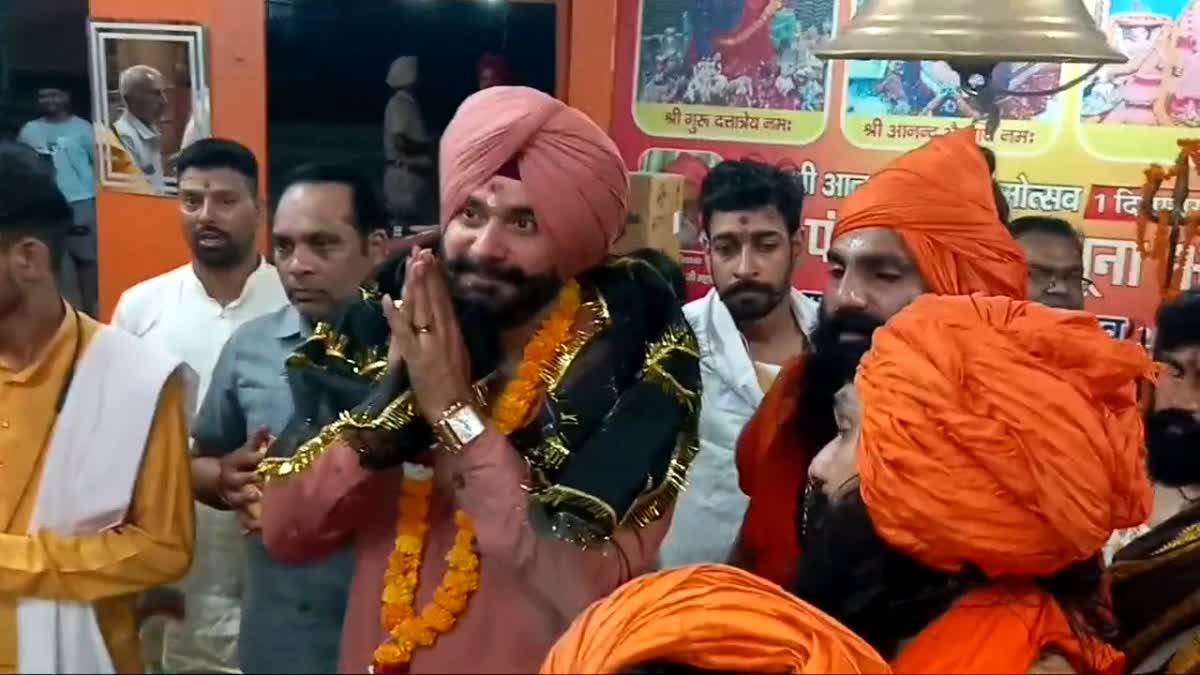 NAVJOT SINGH SIDHU religious Yatra