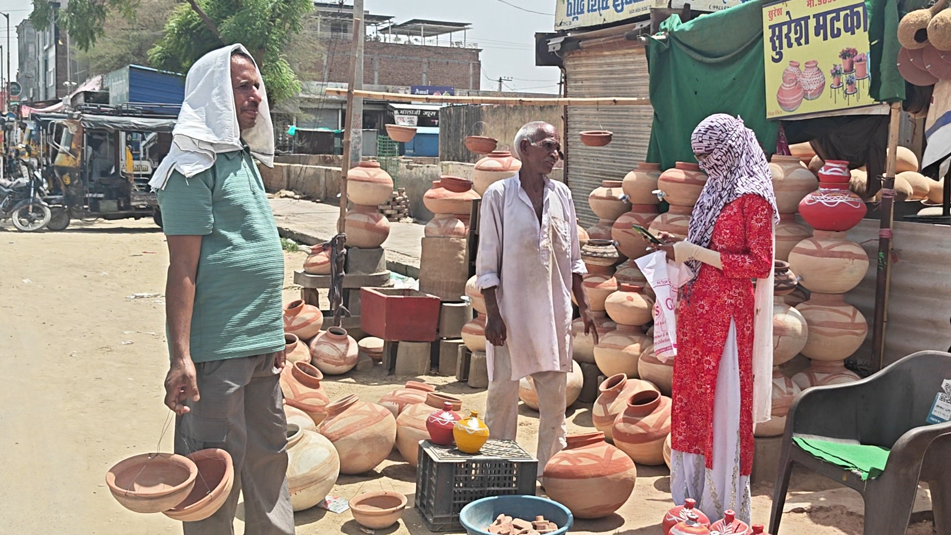 demand for earthen pots increased