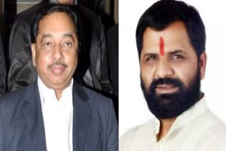 BJP WORKERS ON MINISTER GOGAWALE