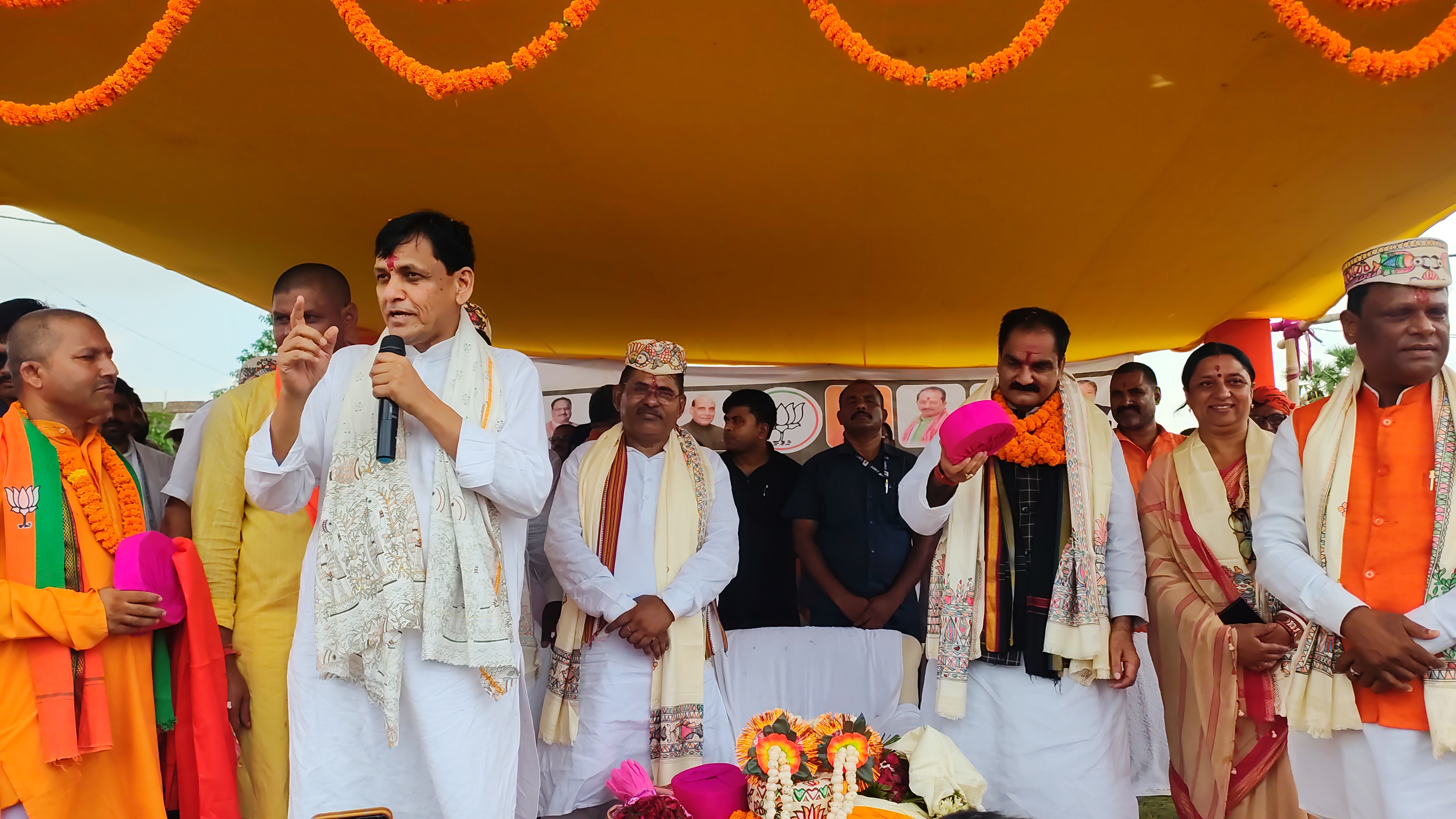 Nityanand Rai In Darbhanga