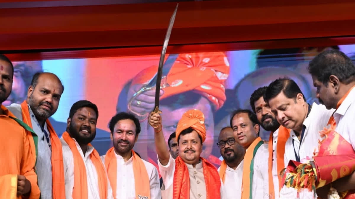 Mission Telangana: BJP sounds the 2028 bugle, leaving Cong and BRS uneasy 2 OrangeNews9 Bhagyanagar's Destiny Will Change': In Hyderabad, Nitin Nabin Asks Partymen To Ensure BJP Comes To Power In Telangana