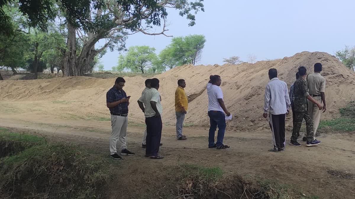 ACTION AGAINST ILLEGAL SAND MINING