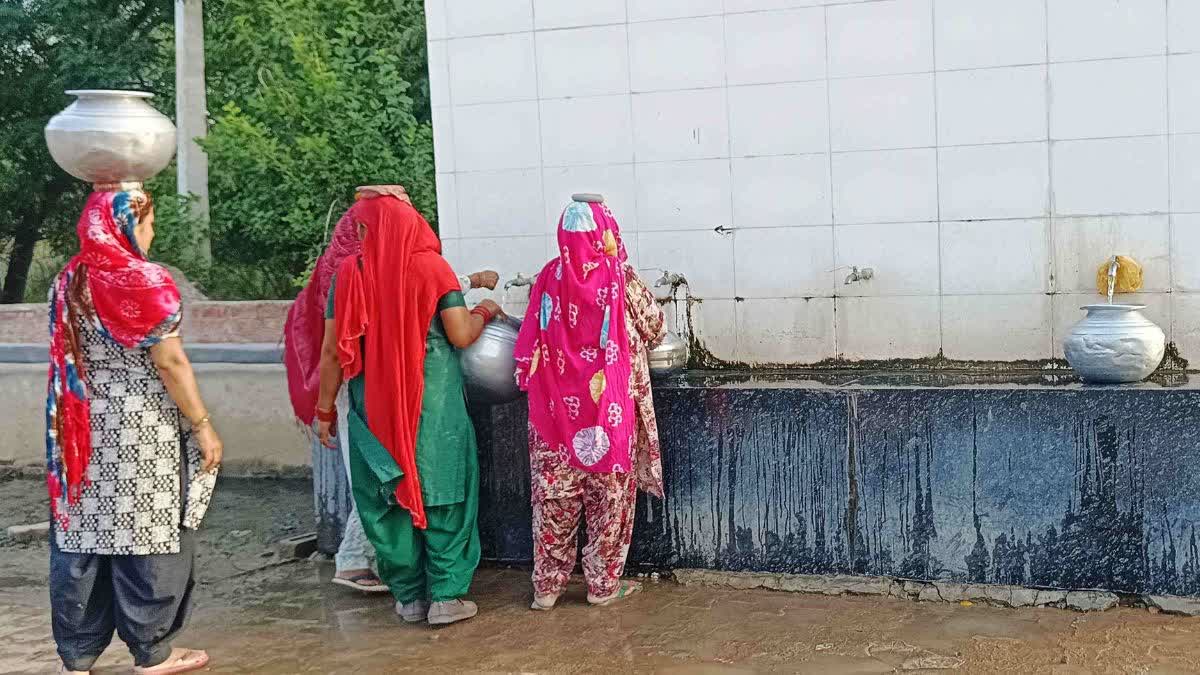 Drinking water crisis in Bhiwani