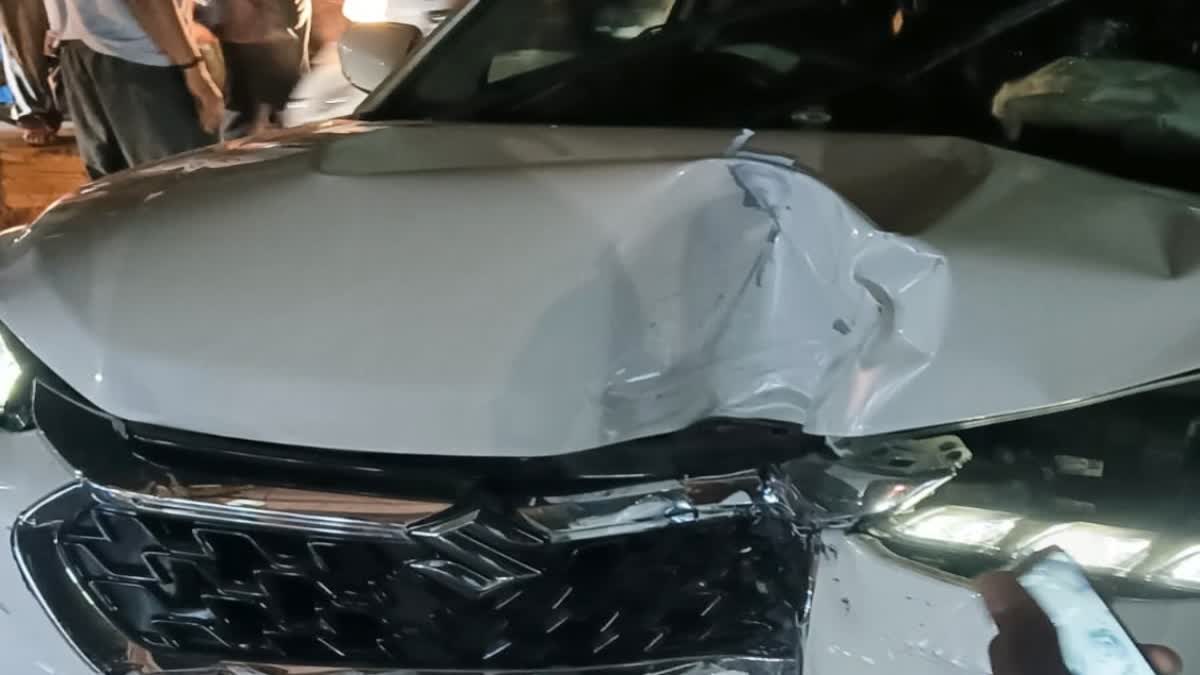 CAR HITS PEOPLE IN NAINITAL