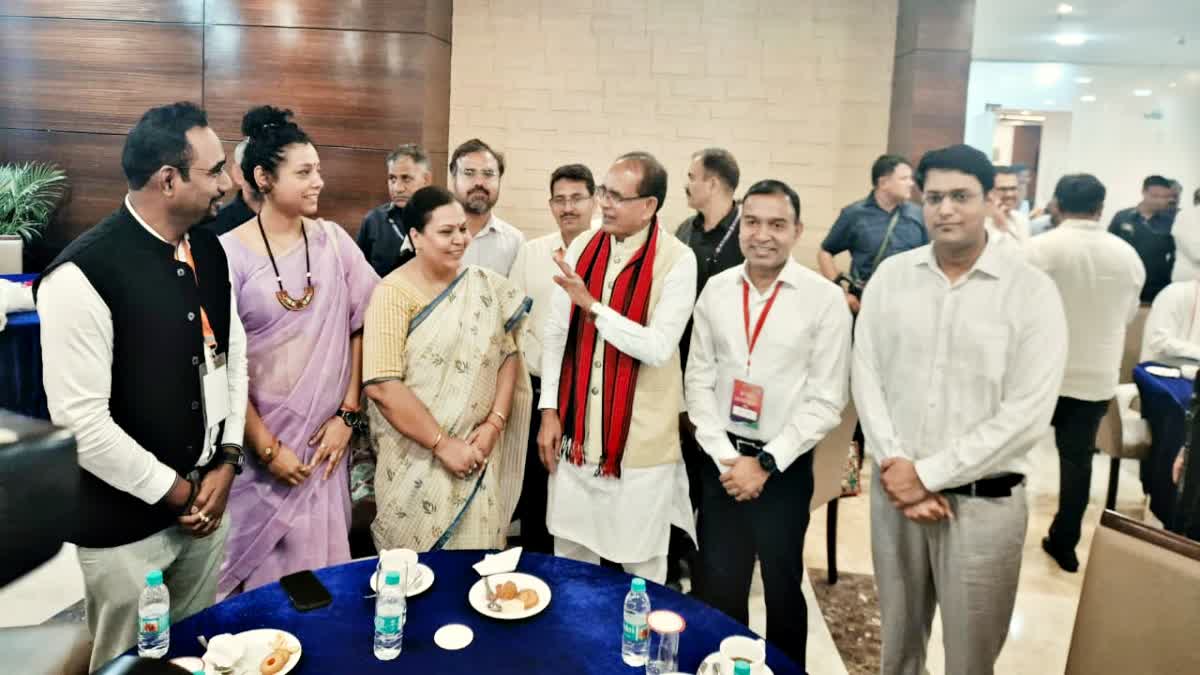Jharkhand Rural Development Minister Deepika Pandey Singh attended national conference of Union Ministry of Rural Development in Delhi