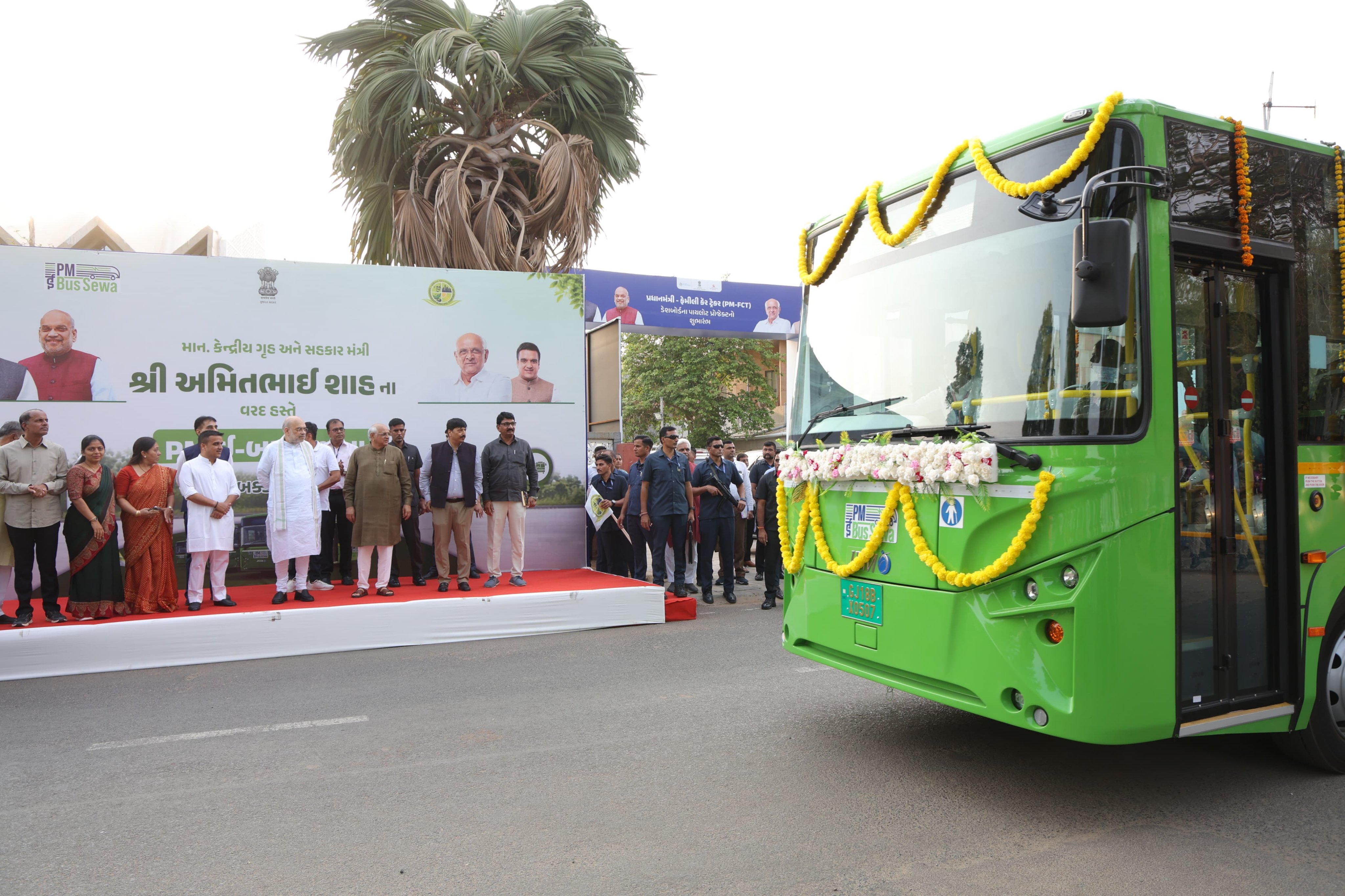 PM-eBus Sewa અંતર્ગત ગાંધીનગરમાં 40 ઈ-બસો કાર્યરત