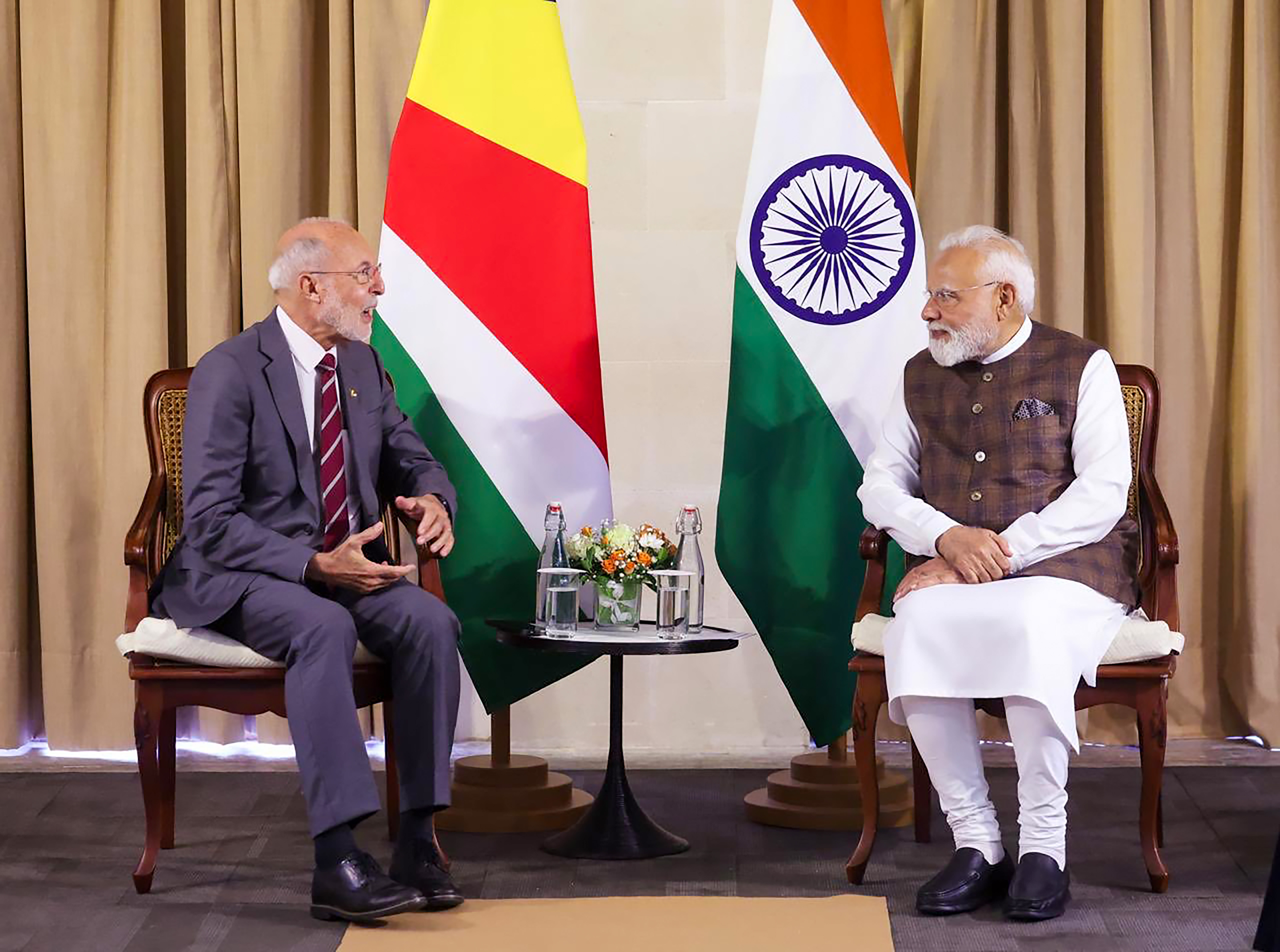 INDIA SEYCHELLES SPACE AGREEMENT