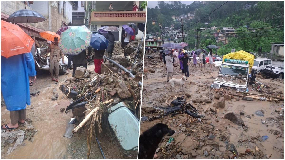 Cloudburst incident in Mandi