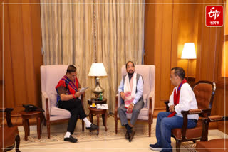 CM of Assam and Deputy CM of Nagaland meet in Dispur regarding border issue