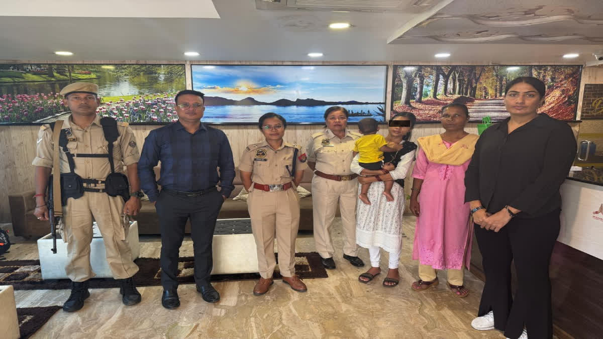 Uriamghat woman rescued in Jharkhand