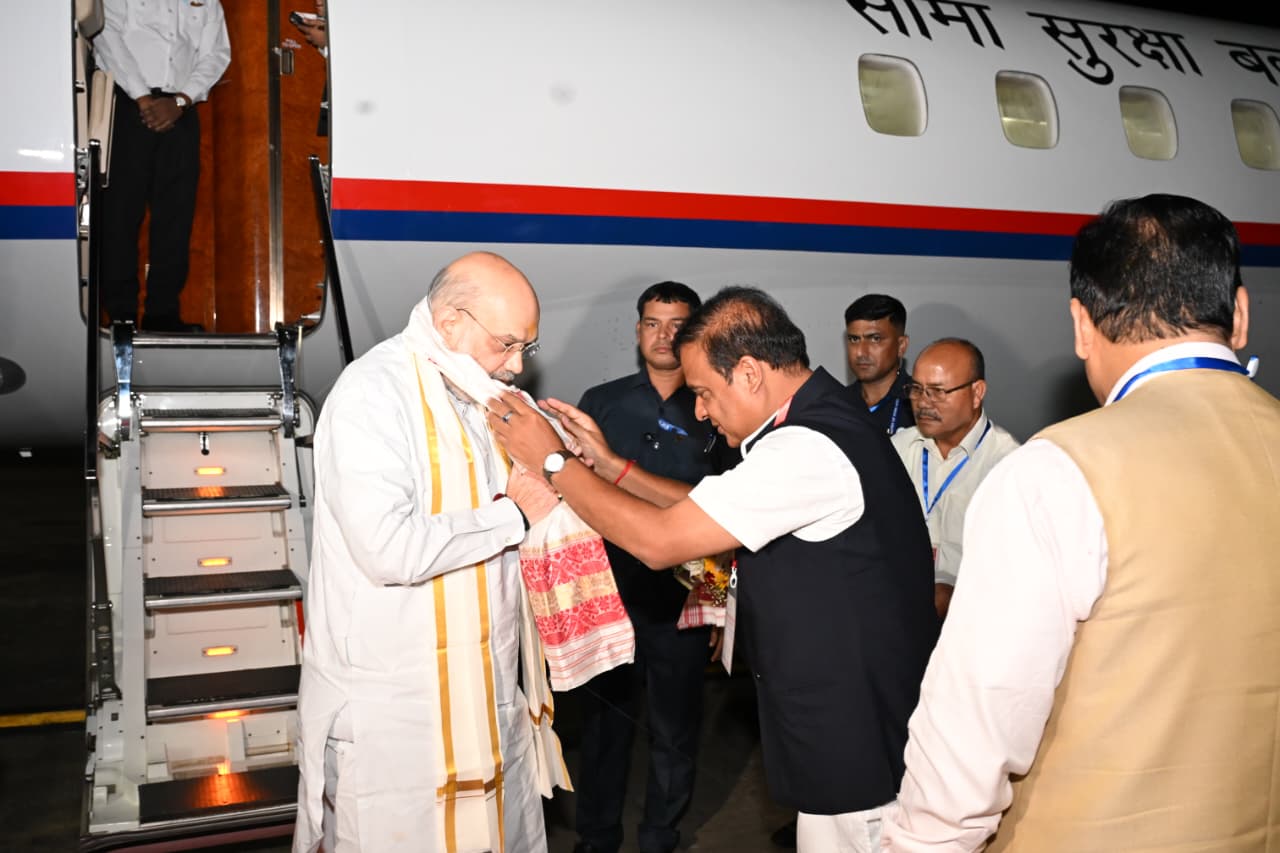 Amit Shah starts 2 day Assam visit to discuss BJP plans for 2026 assembly polls