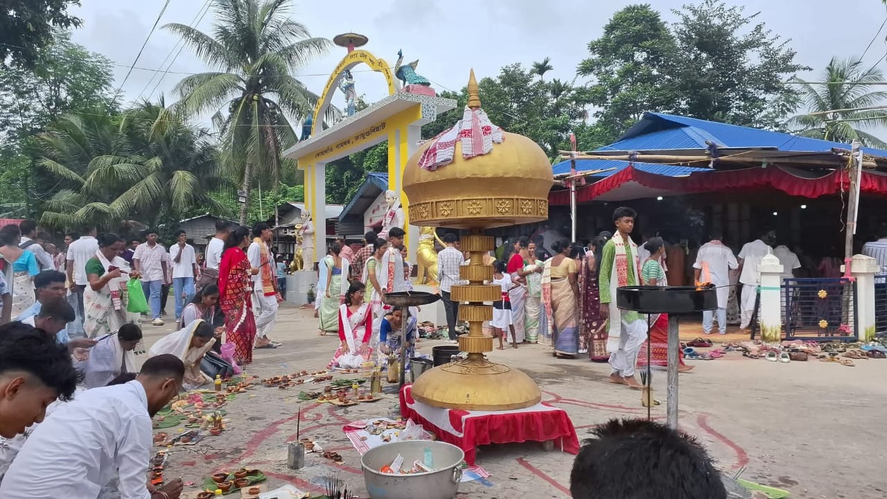 The specialty of 'Kalio Daman' Bhaona in Kochgaon, Jamugurihat